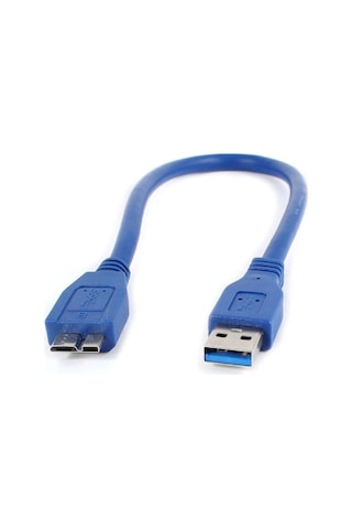 Usb 3.0 Taşınabilir Harddisk Micro B Harici Disk Kablosu 30 CM