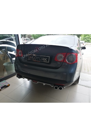 OtoÇizgi Volkswagen Jetta 2006 - 2010 Bagaj Üstü Spoiler Pianoblack OtoÇizgi