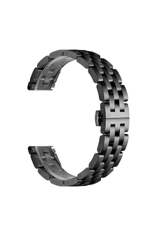 Galaxy Watch 42mm 20mm Uyumlu Krd-20 Metal Frm Kordon Gümüş