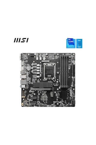 Msı Pro B760m-p Intel Lga1700 Ddr5 Micro Atx Anakart