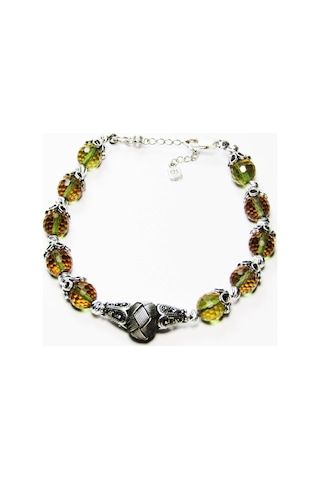 Lilahgümüş Gümüş Zultanit Taşlı Kazazlı Otantik Kadın Bileklik