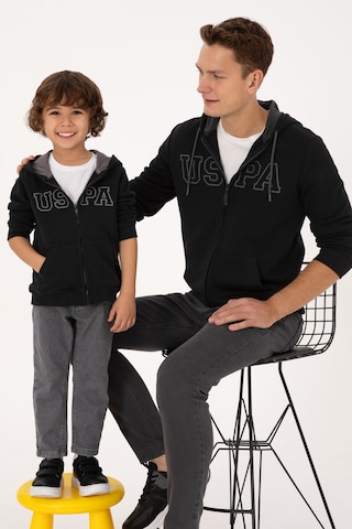 U.s. Polo Assn. Erkek Siyah Hırka Örme 50313719-vr046 Siyah