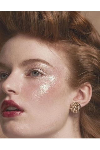 Artikel Sim Glitter Yüz Ve Vücut Parıltısı Party Glitter Makyaj Simi Gold Yansımalı