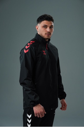 Hummel Line Yağmurluk Siyah-kırmızı