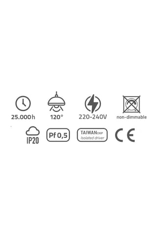 20 Watt Gün Işığı Modern Led Spot, İç Mekan Tavan Ve Duvar Armatürü, Led Armatür, Yeni Nesil Spot Siyah
