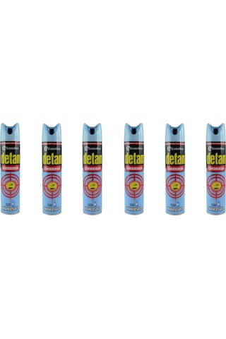 DETAN SİNEKKIRAN KOKUSUZ 275 ML x 6 ADET DETAN SİNEKKIRAN KOKUSUZ 275 ML x 6 ADET