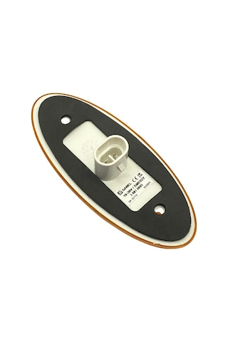 12v-24v Yan Sinyal Lambası Dorse Side Marker Sarı Oval 4 Ledli 120 50 Mm 19654570