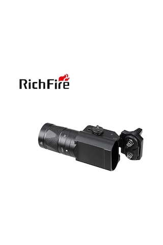 Richfire 400 Lümen Kızılötesi Gece Görüş Elektrikli Fener Işık Siyah