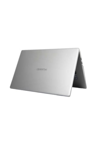 Ekılıf - Huawei Matebook D16 2023 Uyumlu - Kılıf Alt Ve Üst Koruyucu Msoft Mat Kapak - Renksiz - T27208 Şeffaf