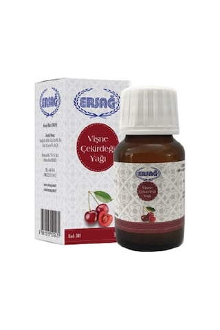 Ersağ Vişne Çekirdeği Özlü Bakım Yağı 30 ML