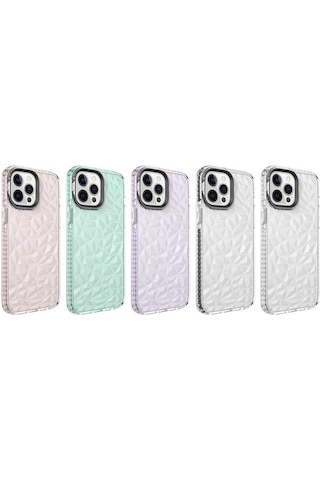 Apple Uyumlu iPhone 13 Pro Max Kılıf Zore Buzz Kapak Beyaz