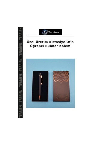 Özel Üretim Kırtasiye Ofis Öğrenci Rubber Kalem Çok Renkli