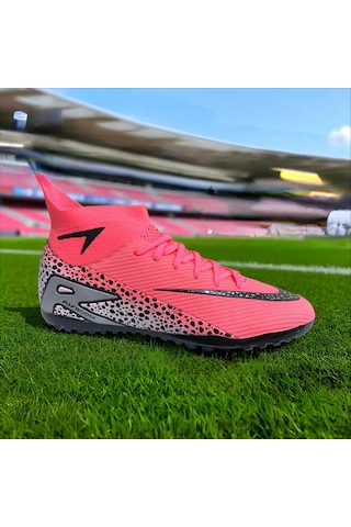 Twingo Air Laliga Çoraplı Krampon Halı Saha Dişsiz Yeni Ayakkabı Modelleri Pembe