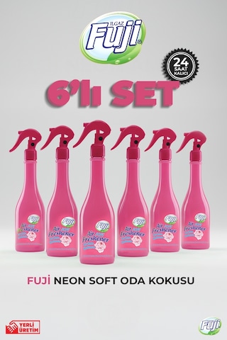 Fuji Air Freshener Soft Oda Kokusu 6 x 400 ML