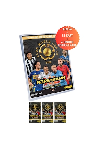 Toyika Panini Club World Cup 25 Lisanslı Orijinal Mega Başlangıç Albümü