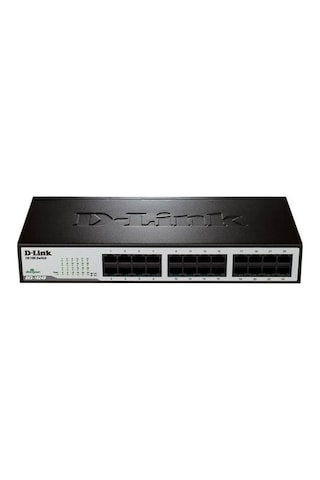 D-Link Des-1024D 24 Port 10/100 Mbps Yönetilemez Metal Kasa Rackmo Switch