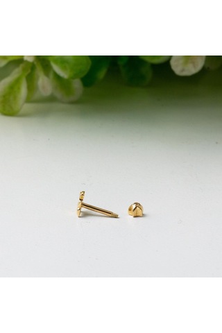 Bilezikci 14 Ayar Altın Tragus Piercing Küpe Kphsy14k22506