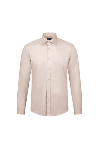 Hatemoğlu Bej Slim Fit Uzun Kollu 100% Pamuk Casual Flanel Gömlek 24d190000057 006 1852647 Bej