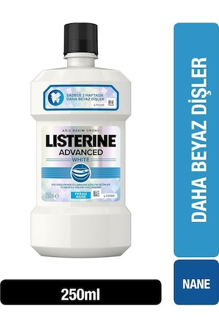 Listerine Advanced White Nane Aromalı Ağız Bakım Suyu 250 ML