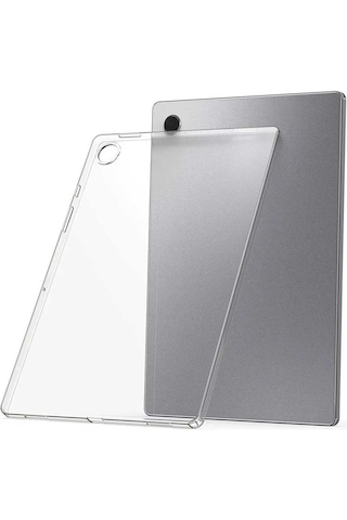 Samsung Galaxy Tab A8 X200 X205 Uyumlu 10,5 İnç Şeffaf Silikon Tablet Kılıfı Arka Kapak