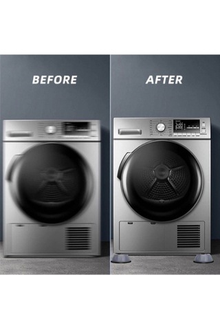 İsgstore Beyaz Eşya Altlığı Ayağı 4 Adet Çamaşır Bulaşık Makinası Buzdolabı Yükseltici