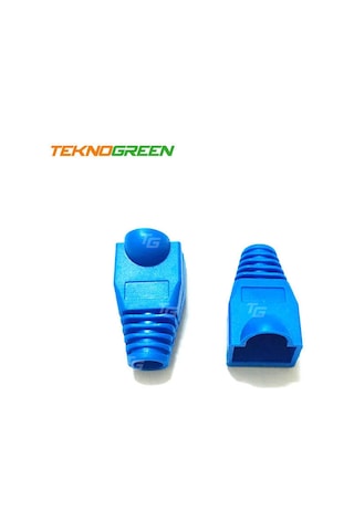 Teknogreen Tkj-45Pb Mavi Rj45 Kılıfı 100 Lü Pak