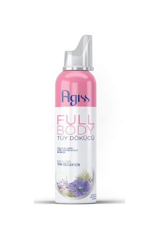 Agiss Full Body Tüy Dökücü Köpük Sprey 155 ML Agiss Full Body Tüy Dökücü Köpük Sprey 155 ML