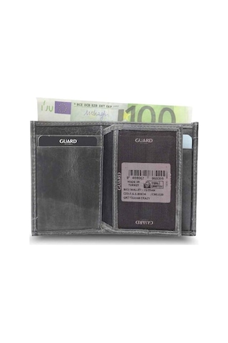 Guard Minimal Antik Gri Deri Erkek Cüzdanı - 178gua2307t1419 Çok Renkli