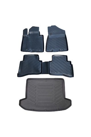 Hyundai Tucson 2015-2020 Arası 3D Paspas Ve Bagaj Havuzu Seti