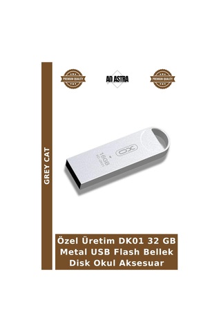Özel Üretim Dk01 32 Gb Metal Usb Flash Bellek Disk Okul Aksesuar