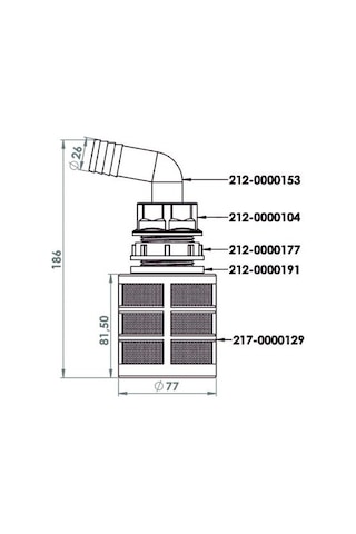 İlaçlama Makina Depo İçi Büyük Filtre 200 Litre