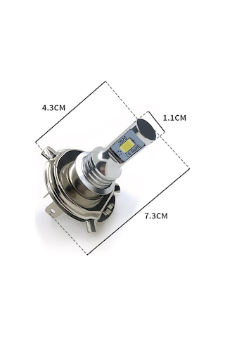Bajaj Pulsar Led Xenon Far Ampulu Şimşek Etkili CSP FEMEX Nova H4