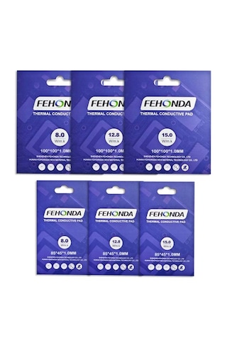 Fehonda Termal Pad 85x45 Mm 12.8w/m.k 1.00 Mm 100mm X 100mm X 1.0mm