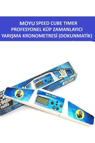 Moyu Zeka Küpü Zamanlayıcı - Speed Cube Timer - Sabır Küpü Kronometresi