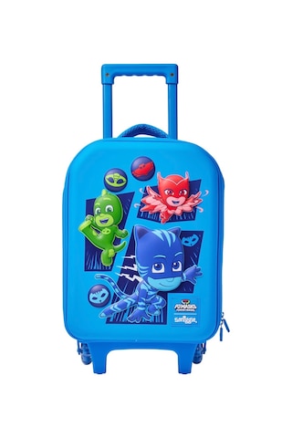 Smıggle Pj Mask Tekerlekli Okul Çantası Pijamaskeli Mavi