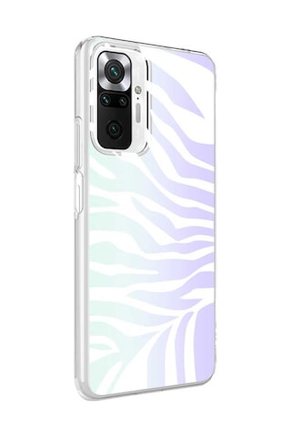Xiaomi Redmi Note 10 Pro Kılıf Zore M-Blue Desenli Kılıf