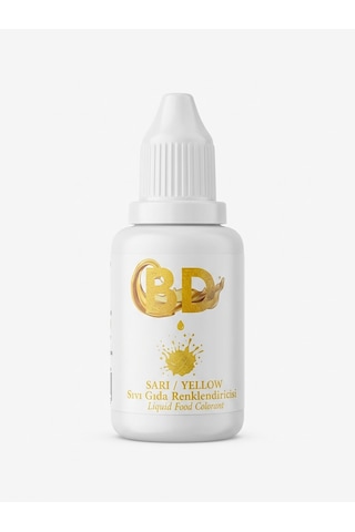 Bd Sıvı Gıda Renklendiricisi Sarı 20 Ml