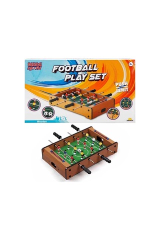 45589 Ahşap Masa Üstü Oyun Futboll Langırt 52cm