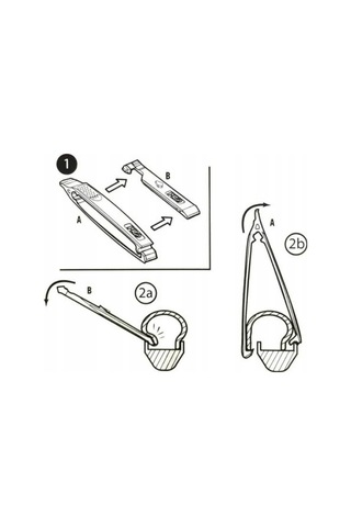 Pro Tubeless Bisiklet Lastik Levyesi 2li Plastik 16cm