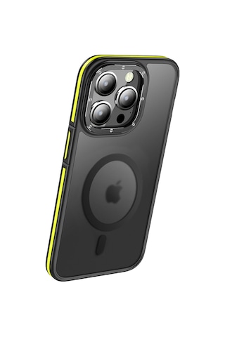 Wlons Apple Uyumlu iPhone 14 Pro Max Magsafe Şarj Özellikli Mat Görünümlü Vevo Kılıf