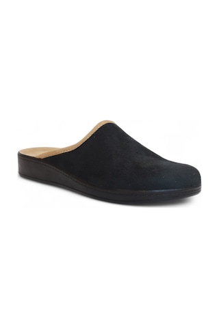 Ceyo 2216-9933 Ökçe Dikeni İçin Uyumlu Tam Anatomik Erkek Ev,ofis Terliği Siyah