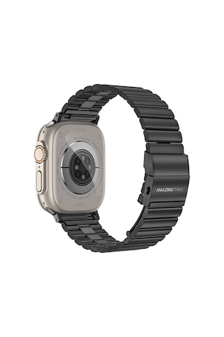 Watch 7 45mm Amazingthing Titan Steel Metal Kordon Siyah