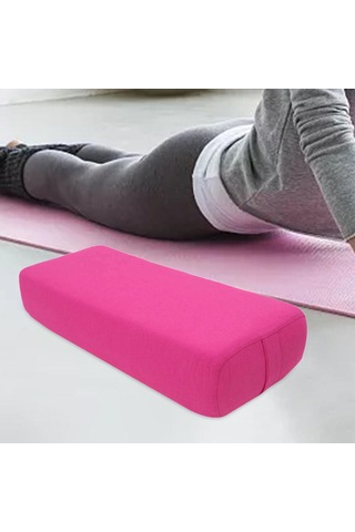 Suntek Bacaklar Desteği Için Yoga Hafif Kırmızı-gül Yoga Destek Yastığı