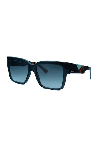 Lacoste L6033 001 55 Erkek Kare Füme Kemik Güneş Gözlüğü