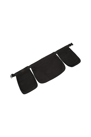 Tenfowee Siyah Poliester Çok Cebelli Ayarlanabilir Bel Çantası - Temizlik, Mutfak, Bahçe Ve İş İçin Pratik Depolama