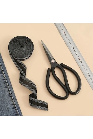 Flybuy Ütü Pantolon Bacak Çıkartmaları, 55cm Bej, 50m Set, Dıy Dikiş Kot Giyim Etekler