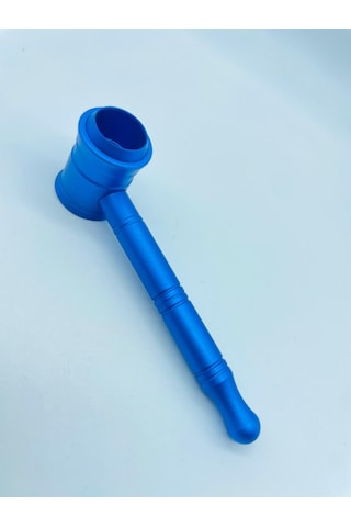Alcan Metal Pipo 2 Parça Süzgeçli Pipo 10 CM
