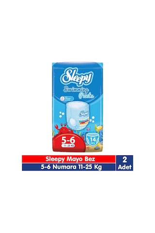 Sleepy Mayo Bez 5-6 Numara 14x2 28 Adet 5 - 6 Numara