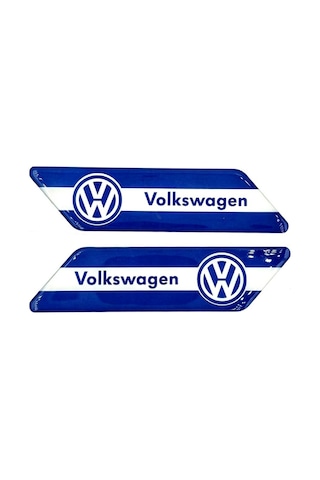 Damla Sticker Volkswagen Dizayn Tasarım Çamurluk Logosu - Çamurluk Logosu Volkswagen