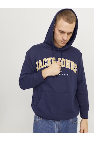 Jack & Jones Jack Jones 3xl 4xl 5xl 6xl Erkek Büyük Beden Sweatshirt 12258867 Lacivert
